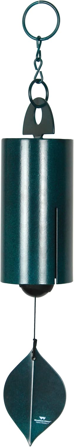 Woodstock Wind Chimes Heroic Windbell Wind Chimes for Outside, 24" Copper Medium Windchime for Outdoor Garden, Patio, Porch Wind Bell, Deep Tone Sound