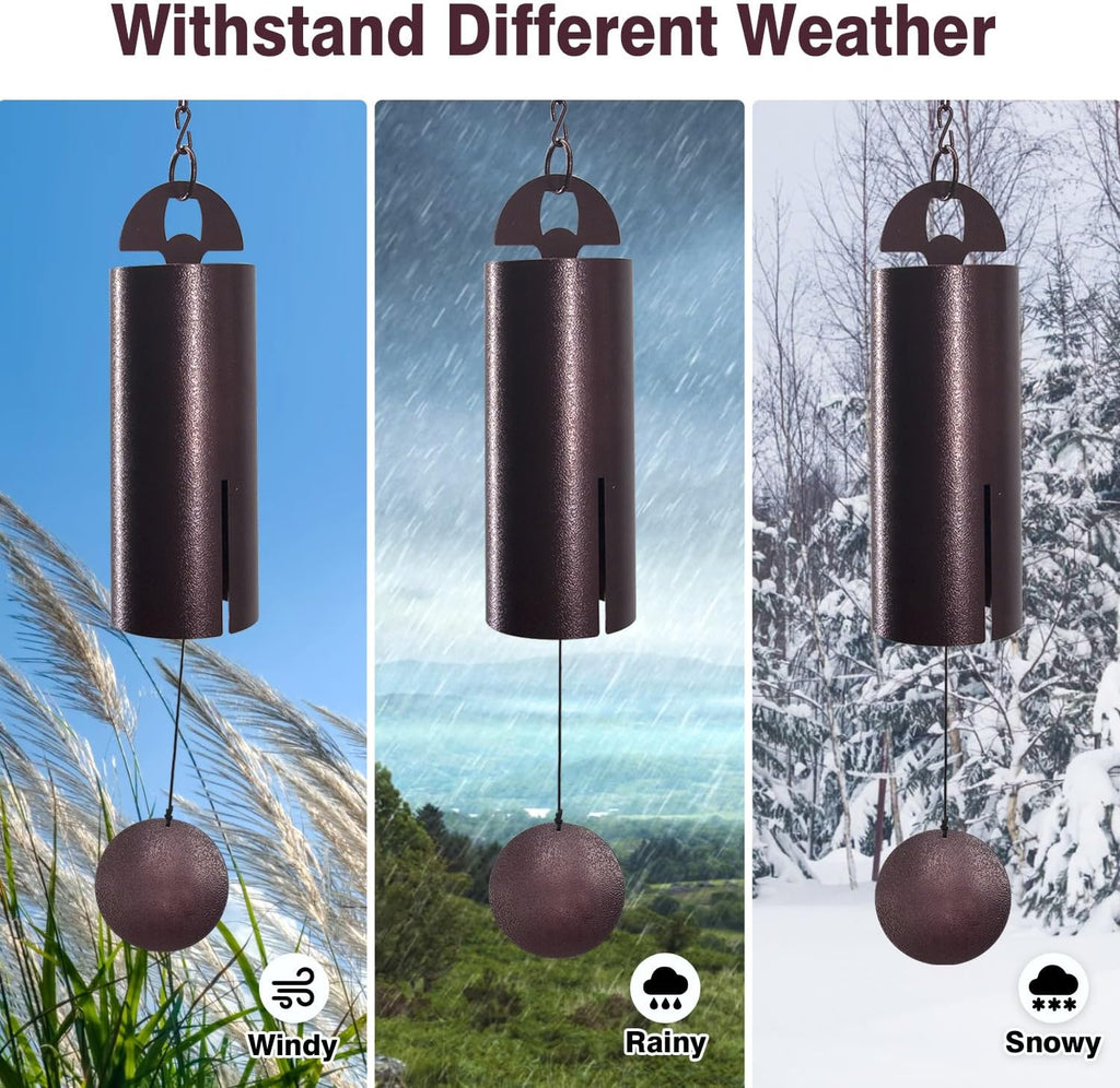 ASTARIN Wind Chimes for Outside Deep Tone Heroic Windbell Deep Resonance Serenity Bell Outdoor Decor for Patio,Yard,Porch,Garden